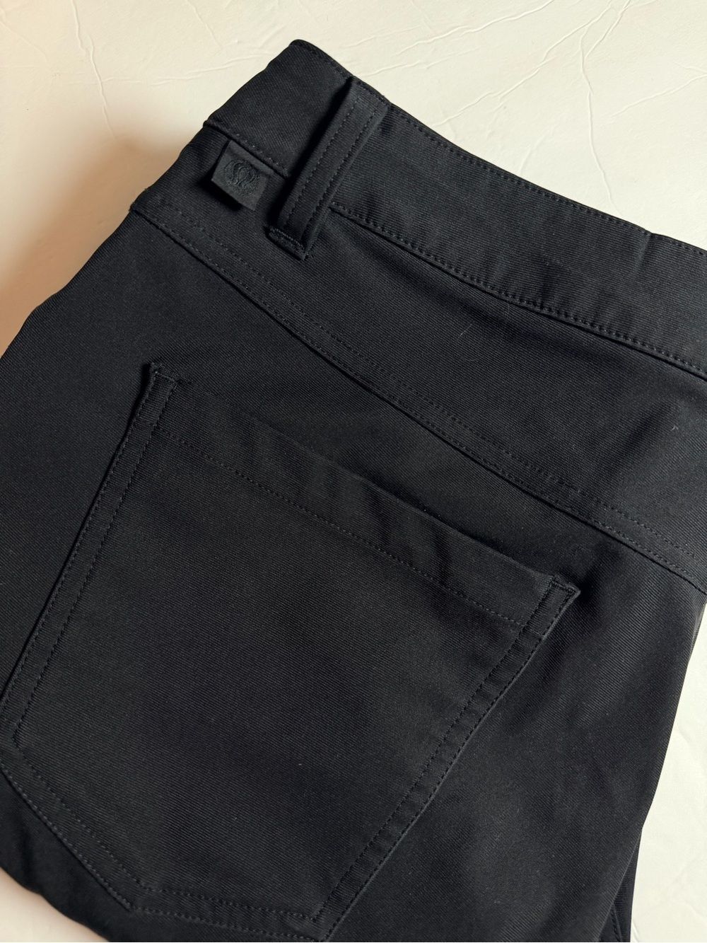 Lululemon Mens ABC Slim Fit Pant Size 32 Black LM5ADAS Business Casual *see desc